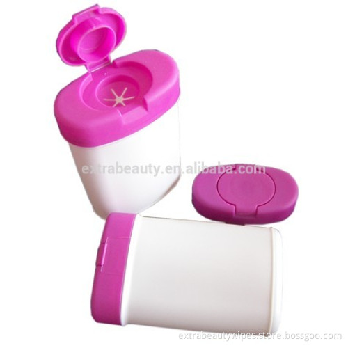 Mini lingettes humides nettoyantes pour bidons